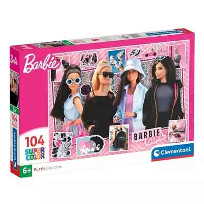 Divatos Barbie babák 104db-os Supercolor puzzle - Clementoni