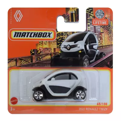 Matchbox: 2022 Renault Twizy fehér kisautó 1/64 – Mattel