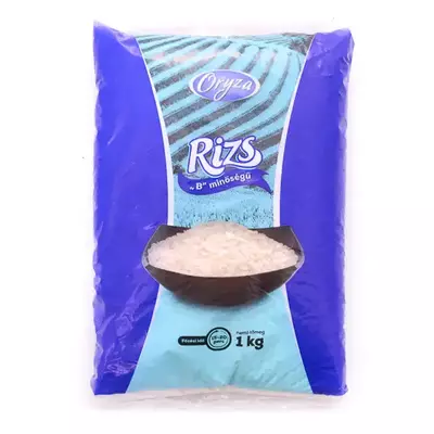 Oryza "B" minőségű rizs 1kg