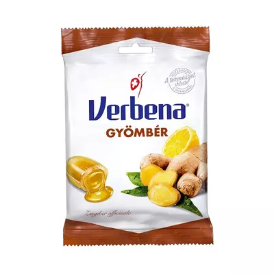 Verbena töltött cukor 60g Gyömbér