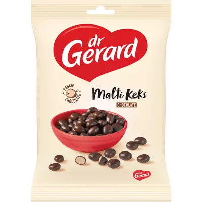 Dr Gerard Malti Keks keksz étcsokoládés bevonattal 75 g