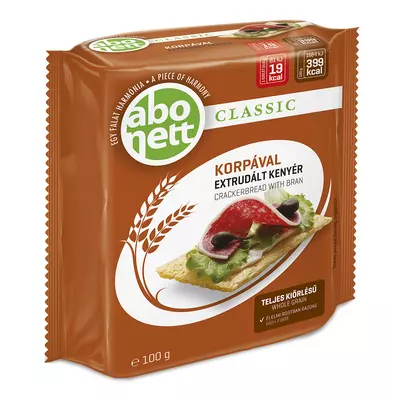 Abonett Classic extrudált kenyér korpával 100 g