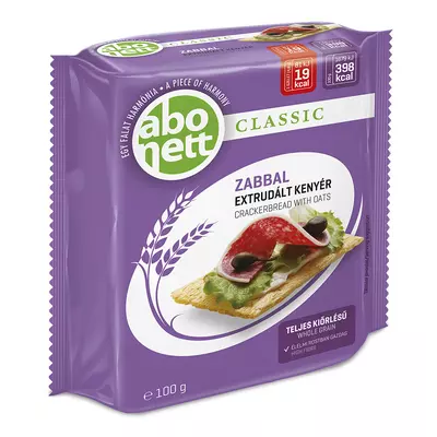 Abonett Classic extrudált kenyér zabbal 100 g