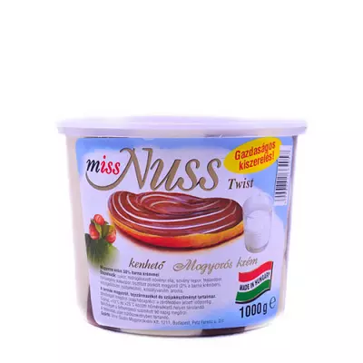 Miss Nuss Twist mogyorókrém 1KG