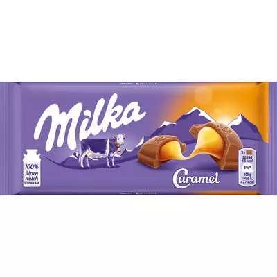 Milka folyós caramel 100g