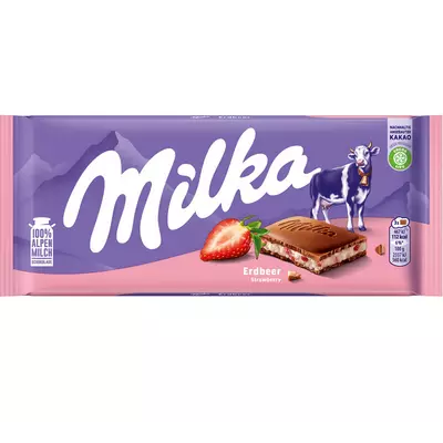 Milka eper-joghurt 100g