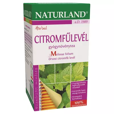 Naturland citromfűlevél gyógytea 25g