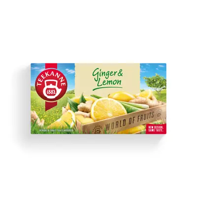 Teekanne ginger lemon gyümölcstea 20x1,75g