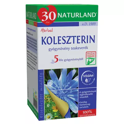 Naturland koleszterin gyógynövénytea 40g