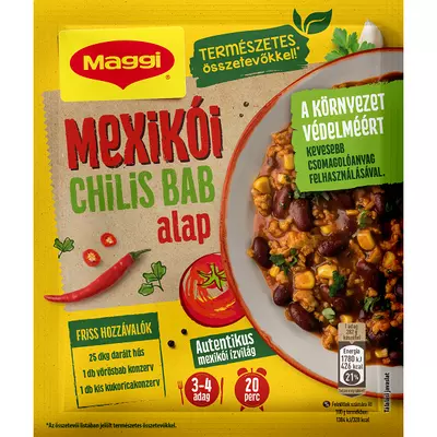 Maggi alap mexikói chilis bab 48g