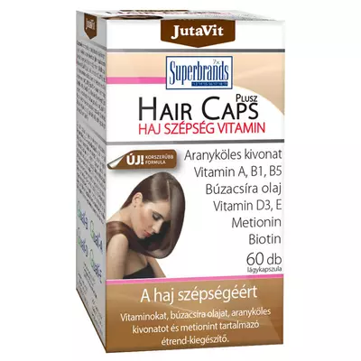 JutaVit Hair Caps Plusz lágy kapszula 60db