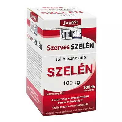 JutaVit Szerves szelén filmtabletta 100db