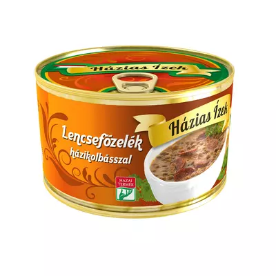 Házias Ízek lencsefőzelék házikolbásszal 400 g