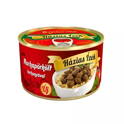 Házias Ízek marhapörkölt tarhonyával 400 g