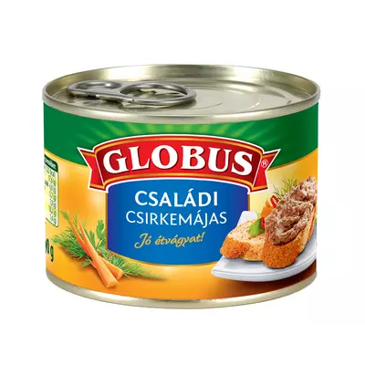 Globus családi csirkemájas 190 g