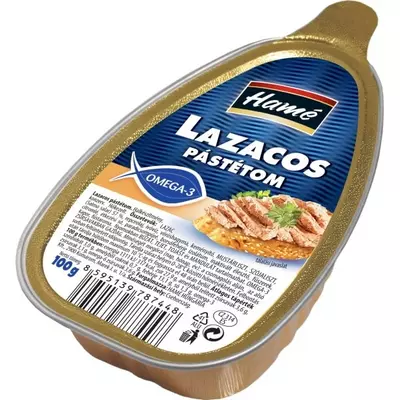 Hamé lazacos pástétom 100 g