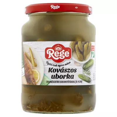 Rege kovászos uborka 6-9cm 680g