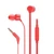 JBL Tune 110 T110 piros (red) vezetékes fülhallgató