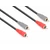 Vonyx CX340-1 sztereo hosszabbító jelkábel (3,5 mm Jack papa - 3,5 mm Jack mama) - (1,5 m)