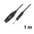 Thunder CX40-1 mikrofonkábel (6,3 mm Jack - XLR mama) - (1 m)