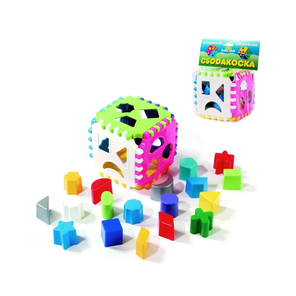 Formaválogatós csodakocka - D-Toys