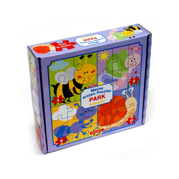 Az első puzzle-öm: Kerti apróságok 4 az 1-ben baby puzzle