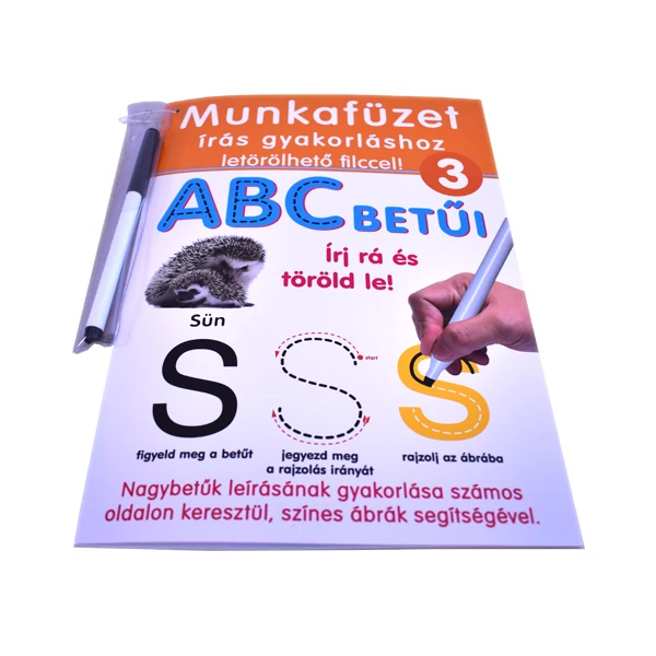 ABC betűi gyakorló munkafüzet - D-Toys