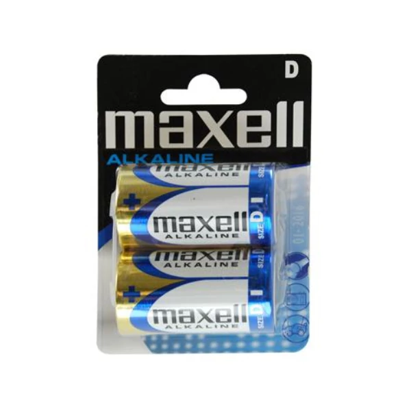 Maxell: Alkáli góliát elem 1.5V LR20 2db bliszteres csomagolásban