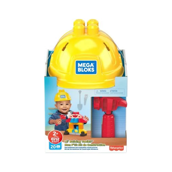 Fisher-Price: Első építkezésem építőjáték kezdő szett - Mega Bloks