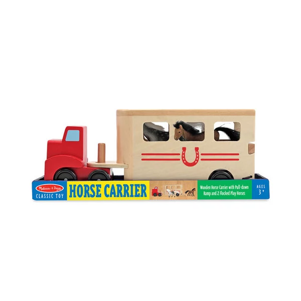 Fa lószállító jármű - Melissa & Doug