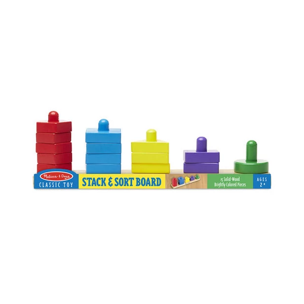 Formarendezeő toronyépítő fa készségfejlesztő - Melissa & Doug