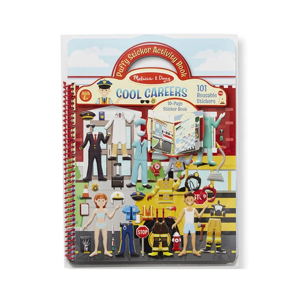 Foglalkozások pufi matrica készlet - Melissa & Doug