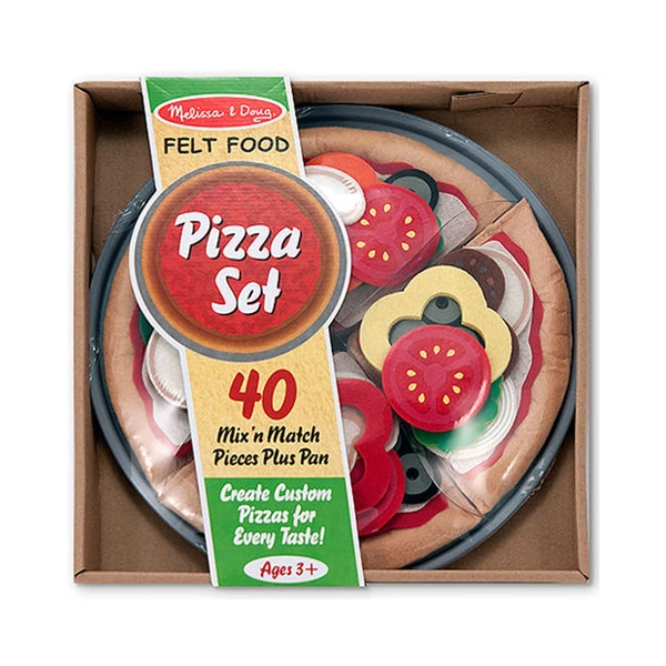 Sütés-főzés pizza játék szett - Melissa & Doug