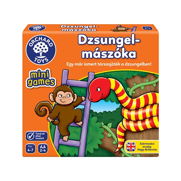 Dzsungel mászóka mini társasjáték