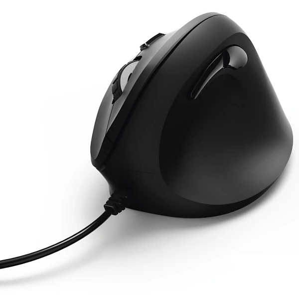 Hama Vertical Ergonomic EMC-500 optikai vertikális egér - fekete (182698)
