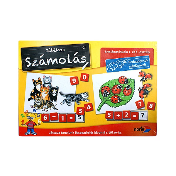 Játékos Számolás oktató játék - Noris