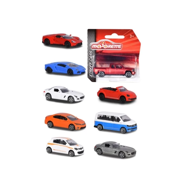 Majorette: Street Cars kisautó több változatban - Simba Toys
