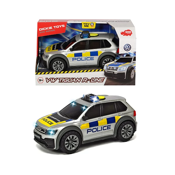 Volkswagen Tiguan R-Line rendőrautó fénnyel és hanggal - Dickie Toys