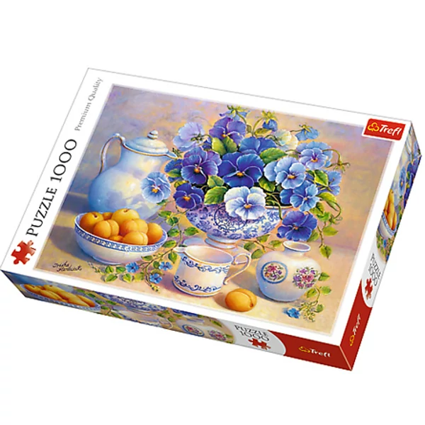 Kék csokor 1000db-os puzzle -Trefl