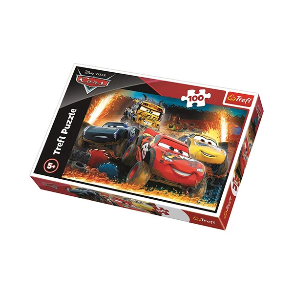Verdák 3 extrém verseny puzzle 100db-os - Trefl