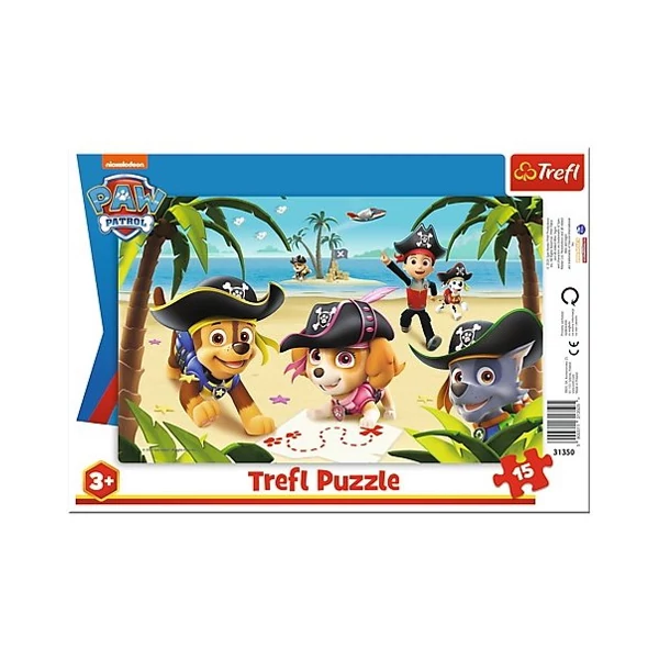 Mancs őrjárat: Barátok 15 db-os keretes puzzle - Trefl