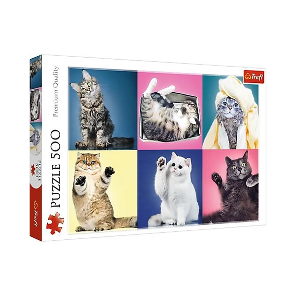 Cicák 500db-os puzzle - Trefl