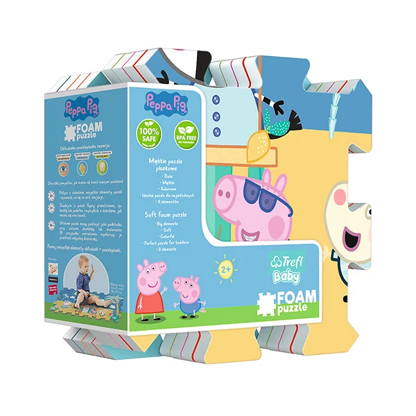 Peppa malac nyaral szivacs puzzle - Trefl