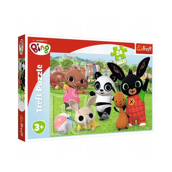 Bing: Szórakozás a parkban 24db-os Maxi puzzle -Trefl