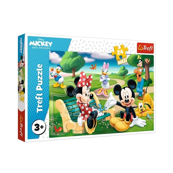 Mickey egér és barátai 24db-os Maxi puzzle - Trefl