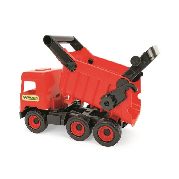 Middle Truck: Billentős dömper 43cm piros - Wader