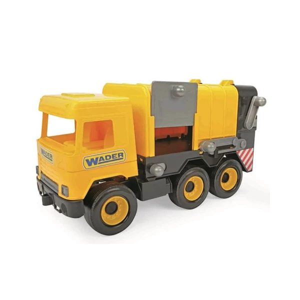 Middle Truck: Kukás autó 43cm sárga - Wader