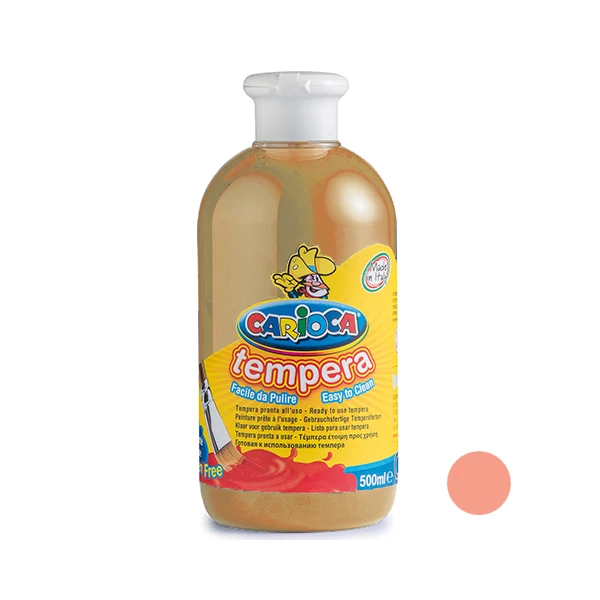 Barackszínű tempera 500ml - Carioca