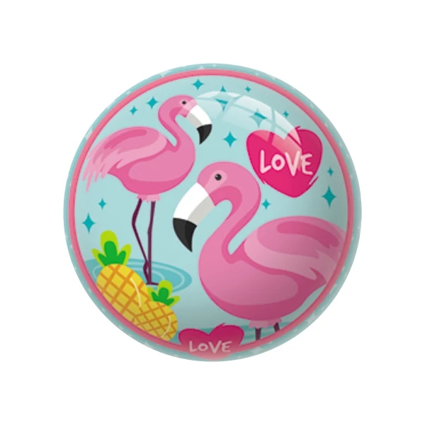 Flamingo gumilabda 14cm-es