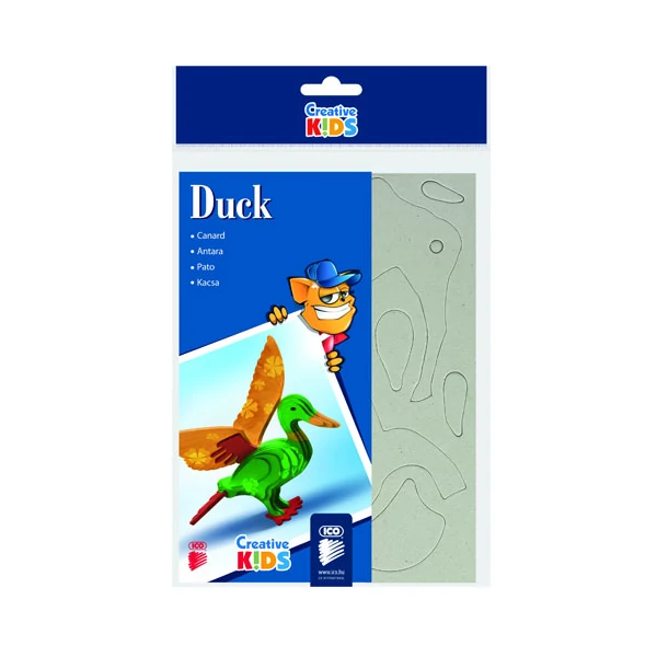 ICO: Creative Kids 3D kacsa figura